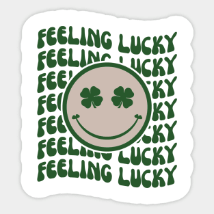 Feeling Lucky St Patrick's Day Sticker